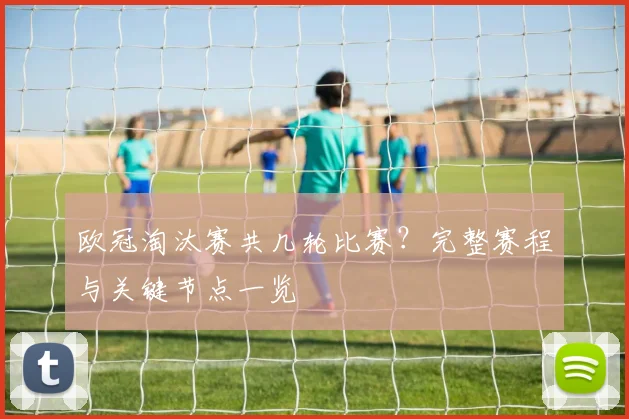 欧冠淘汰赛共几轮比赛?完整赛程与关键节点一览