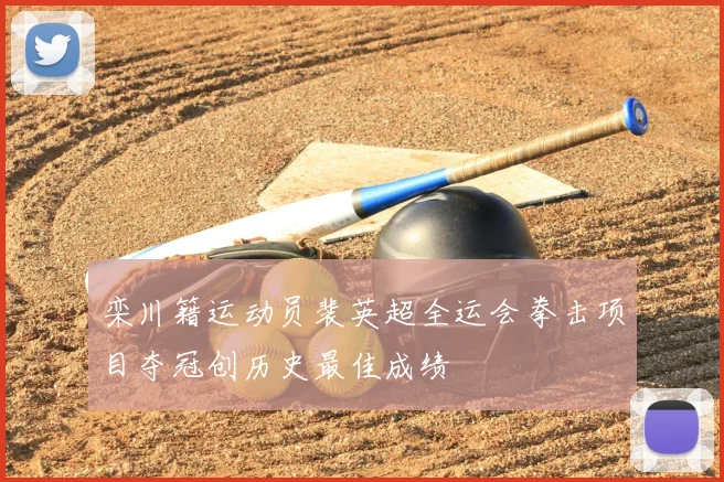 栾川籍运动员裴英超全运会拳击项目夺冠创历史最佳成绩